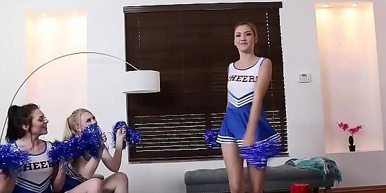 ass,babe,big cock,cheerleader,couch,group,